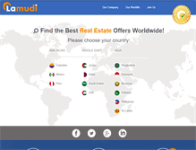 Tablet Screenshot of lamudi.com